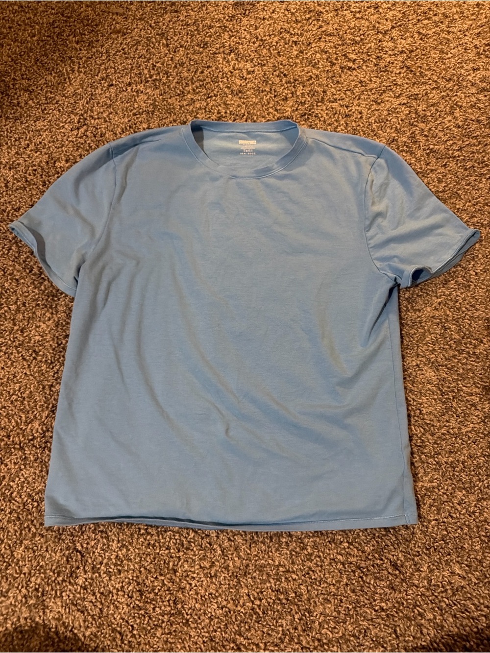 aerie Light Blue Short Sleeve Crew Tee